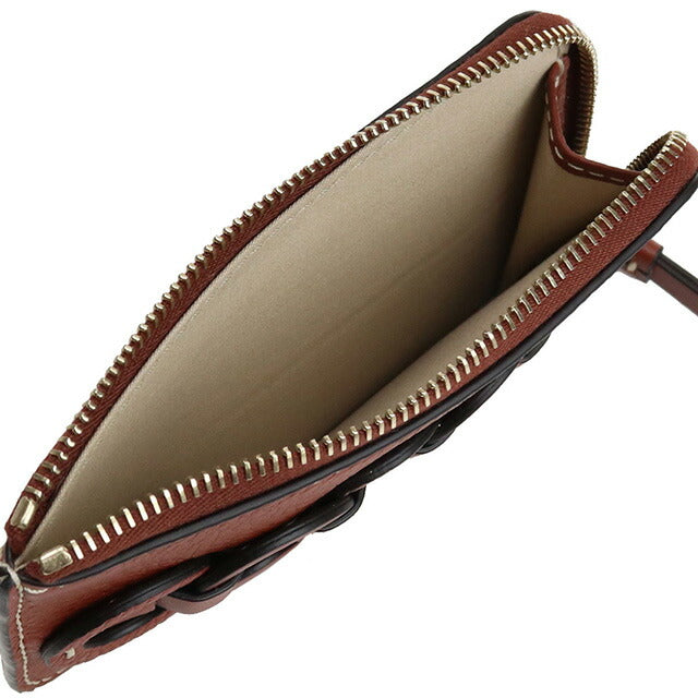 クロエ 小銭入れ レディース ブランド CHLOE スペイン<br>外側:ファスナーポケット ×1 CHC22SP110G05 SEPIA BROWN ブラウン系 財布 CHL22SP110G05031