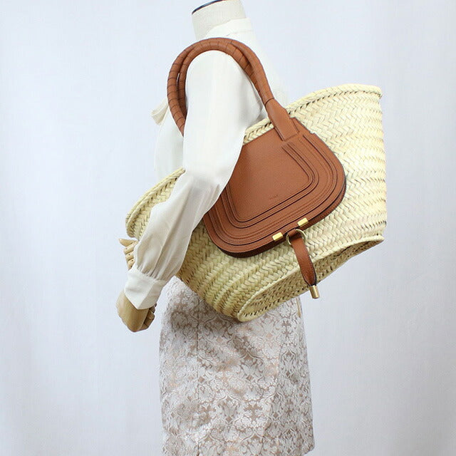 クロエ カゴバッグ レディース ブランド CHLOE スペイン CHC22SS728G58 TAN ベージュ系 ブラウン系 バッグ CHL22SS728G58021