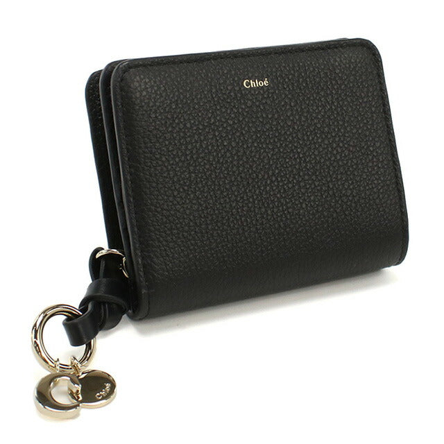 クロエ 二折財布小銭入付き レディース ブランド CHLOE スペイン CHC22WP765F57 BLACK ブラック 財布 CHL22WP765F57011