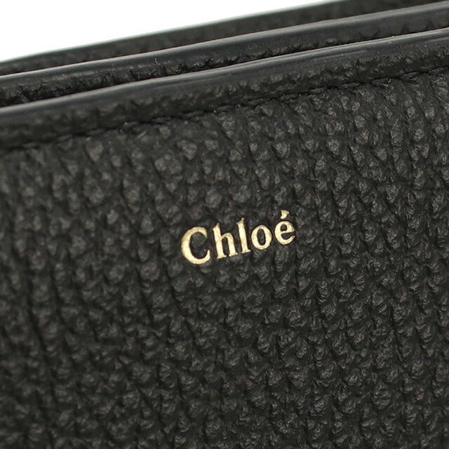 クロエ 二折財布小銭入付き レディース ブランド CHLOE スペイン CHC22WP765F57 BLACK ブラック 財布 CHL22WP765F57011