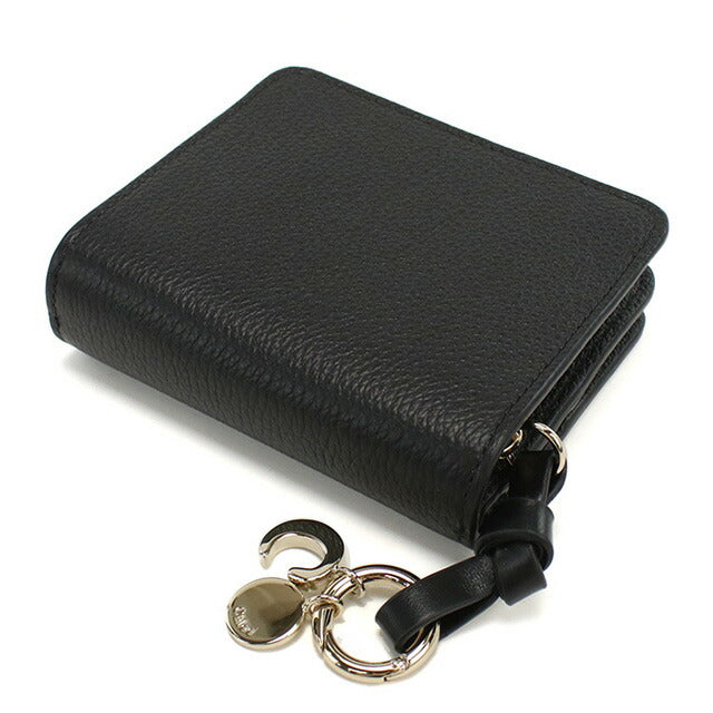 クロエ 二折財布小銭入付き レディース ブランド CHLOE スペイン CHC22WP765F57 BLACK ブラック 財布 CHL22WP765F57011