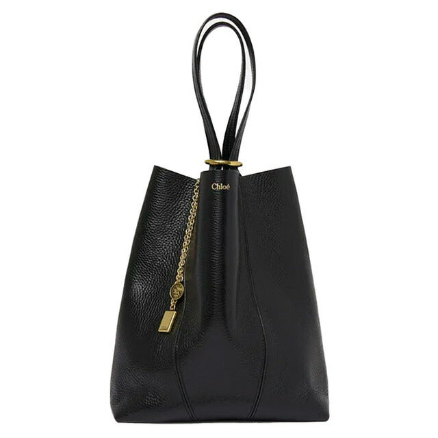 クロエ トートバッグ レディース ブランド CHLOE レザー CHC25SS811N84 ブラック バッグ CHL25SS811N84011