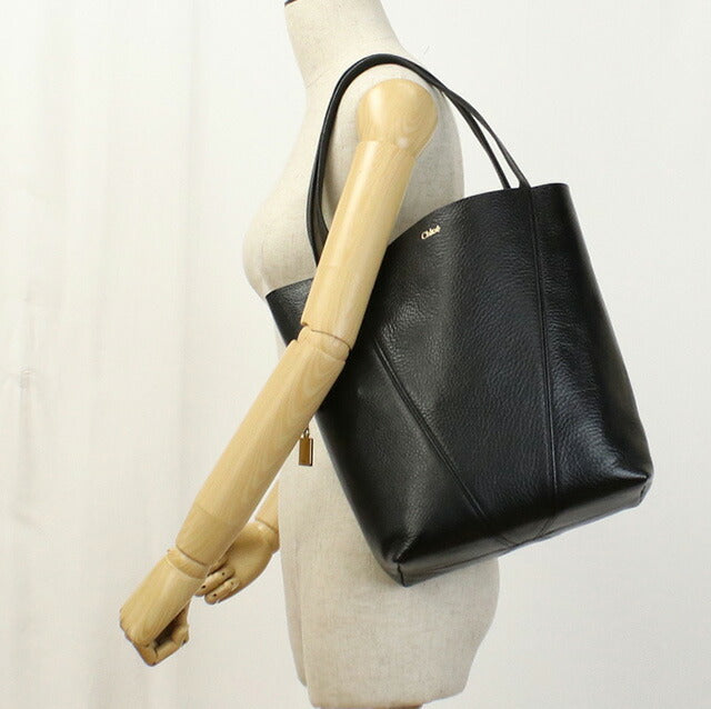クロエ トートバッグ レディース ブランド CHLOE レザー CHC25SS811N84 ブラック バッグ CHL25SS811N84011