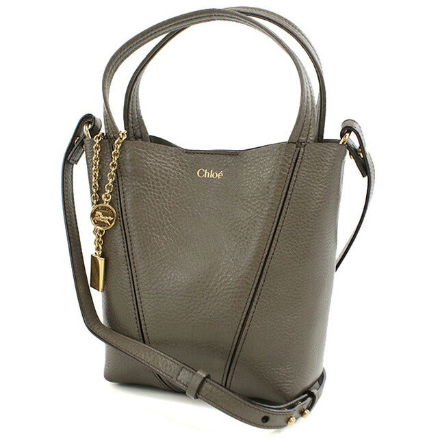 クロエ トートバッグ レディース ブランド CHLOE CH25SS812N84 グレー バッグ CHL25SS812N84021
