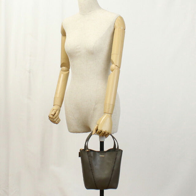クロエ トートバッグ レディース ブランド CHLOE CH25SS812N84 グレー バッグ CHL25SS812N84021