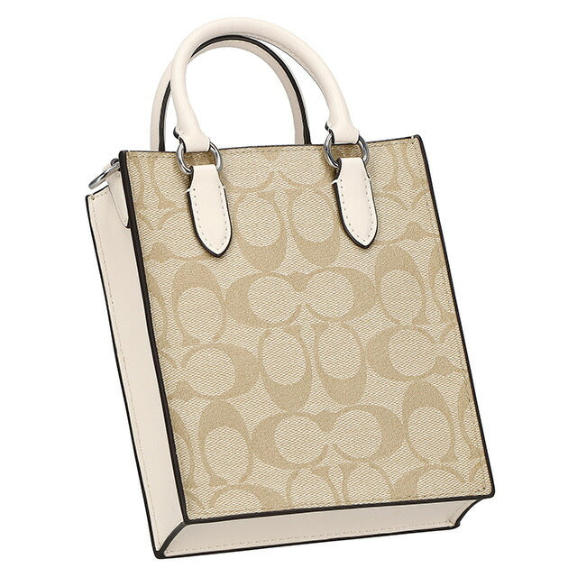 コーチ ハンドバッグ レディース ブランド COACH シグネチャー CJ494 SIGHA ライトカーキ/チョーク CJ494-SIGHA-1