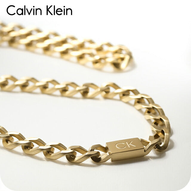 カルバンクライン ネックレス メンズ ブランド CALVIN KLEIN OUTLOOK 35000252 ゴールド アクセサリー CK-35000252