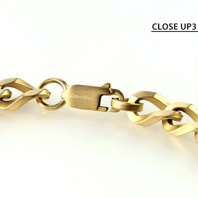 カルバンクライン ネックレス メンズ ブランド CALVIN KLEIN OUTLOOK 35000252 ゴールド アクセサリー CK-35000252