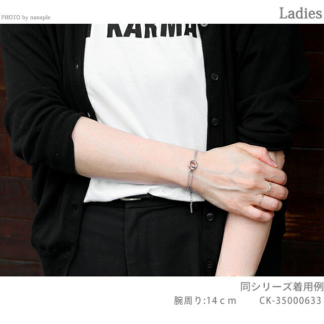 カルバンクライン ブレスレット レディース ブランド Calvin Klein デュアリティ 35000633 シルバー ローズゴールド アクセサリー CK-35000633
