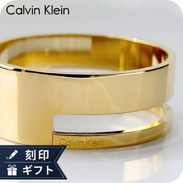 カルバンクライン ブレスレット レディース ブランド Calvin Klein ジオメトリック 35000673 ゴールド アクセサリー CK-35000673