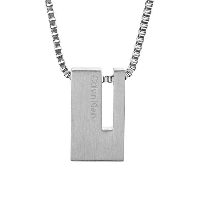 カルバンクライン ネックレス メンズ ブランド CALVIN KLEIN EXPOSED 35100019 シルバー アクセサリー CK-35100019