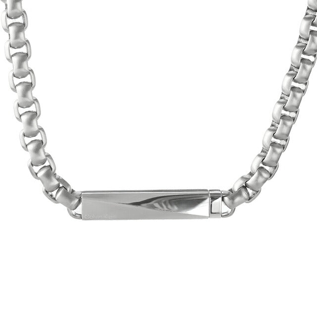 【新品】カルバンクライン   ジュエリー・アクセサリー メンズ 35100054 ICONIC ID カルバンクライン ネックレス メンズ ブランド CALVIN KLEIN ICONIC ID
