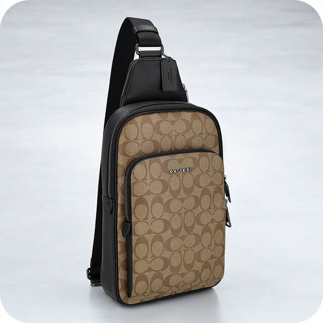 コーチ ボディバッグ メンズ ブランド COACH CO910 QBKHA カーキ CO910-QBKHA-1