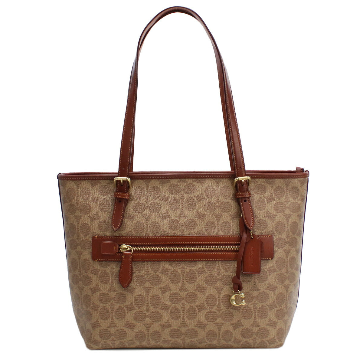 コーチ トートバッグ レディース PVC カンボジア CC402 ブラウン系 バッグ COBCC402011