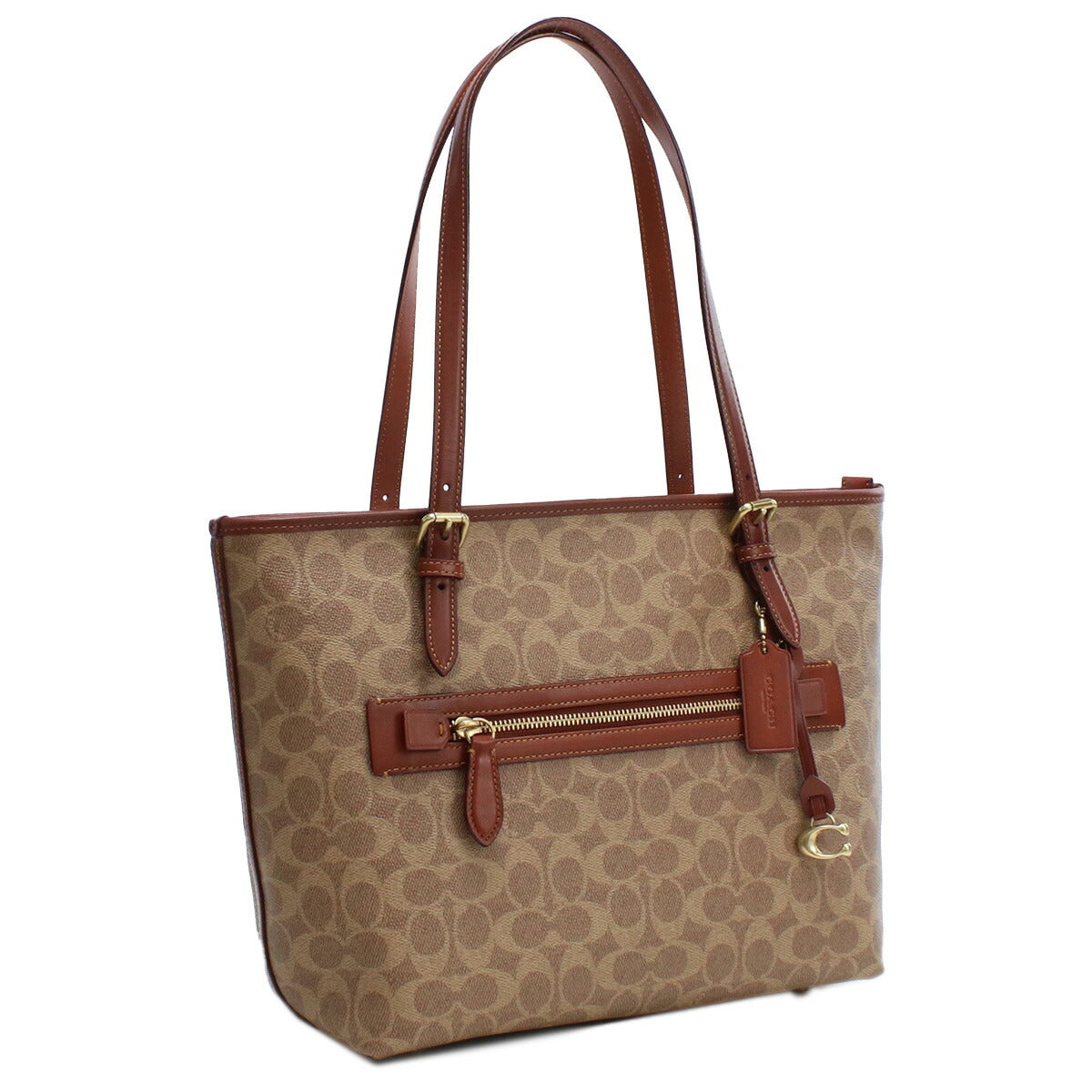 コーチ トートバッグ レディース PVC カンボジア CC402 ブラウン系 バッグ COBCC402011