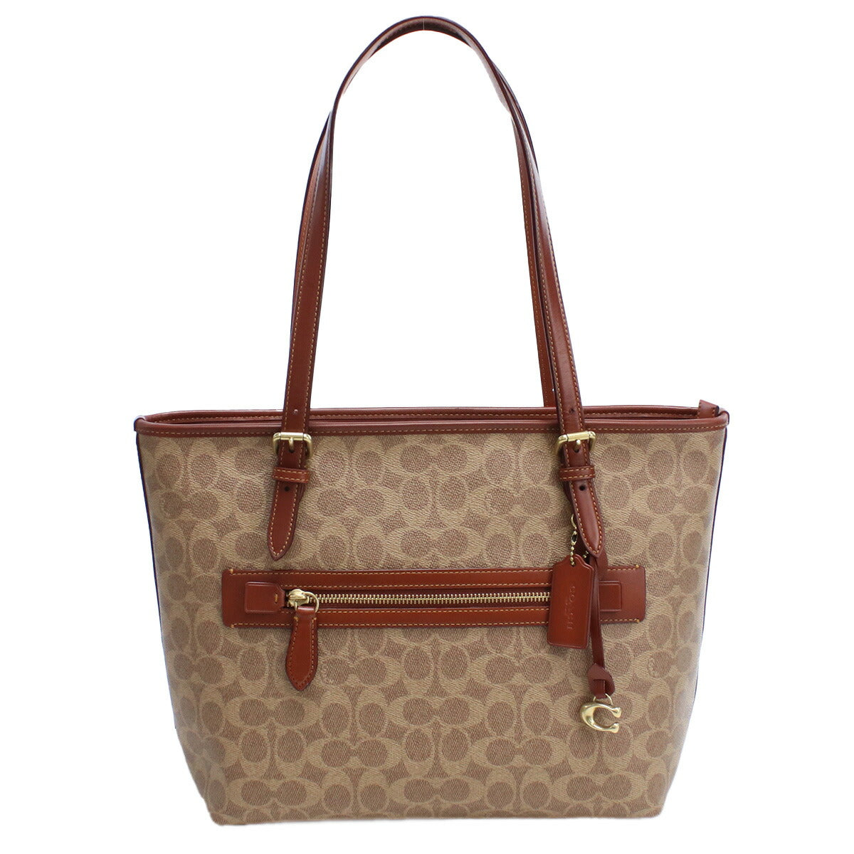 コーチ トートバッグ レディース PVC カンボジア CC402 ブラウン系 バッグ COBCC402011