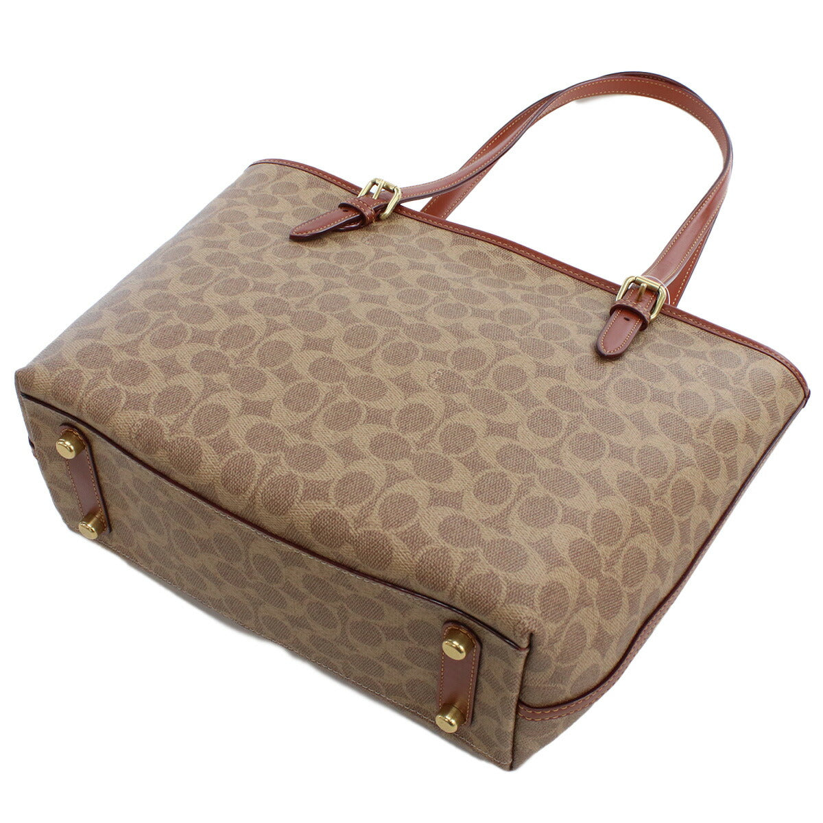 コーチ トートバッグ レディース PVC カンボジア CC402 ブラウン系 バッグ COBCC402011