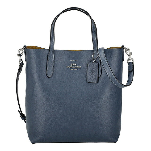 コーチ トートバッグ レディース ブランド COACH レザー CP036 SV/DE ネイビー 軽量 手提げ 高級 おしゃれ プレゼント 女性 実用的 かわいい