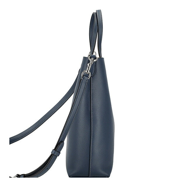 コーチ トートバッグ レディース ブランド COACH レザー CP036 SV/DE ネイビー 軽量 手提げ 高級 おしゃれ プレゼント 女性 実用的 かわいい