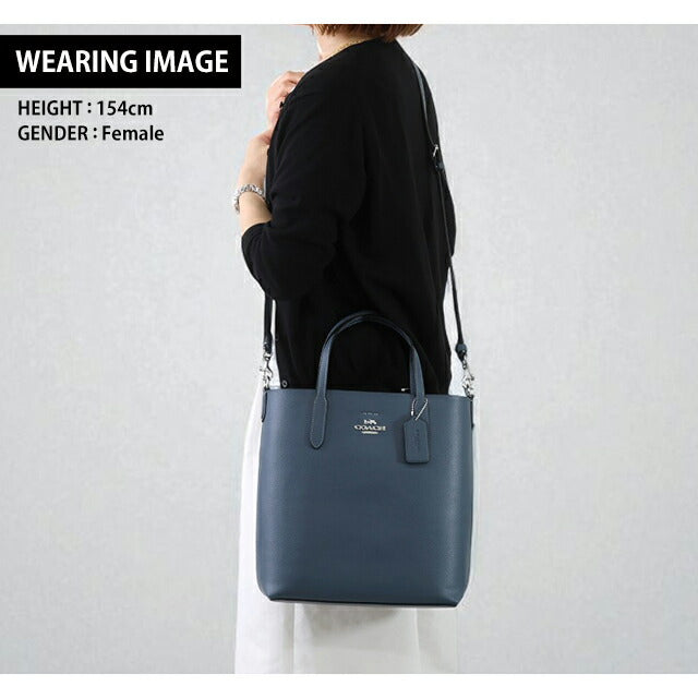 コーチ トートバッグ レディース ブランド COACH レザー CP036 SV/DE ネイビー 軽量 手提げ 高級 おしゃれ プレゼント 女性 実用的 かわいい