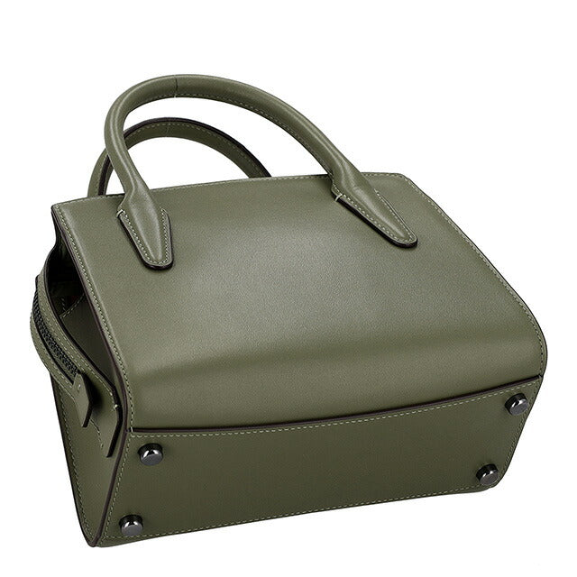コーチ ハンドバッグ レディース ブランド COACH CP081 カーキグリーン CP081-QBMGR-1