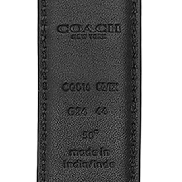 コーチ ベルト メンズ ブランド COACH リバーシブル CQ016 チャコール/ブラック CQ016-CQ-BK-1