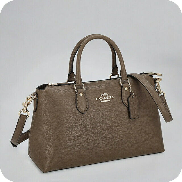 コーチ ハンドバッグ レディース ブランド COACH CR156 モカブラウン CR156-IMV2R-1