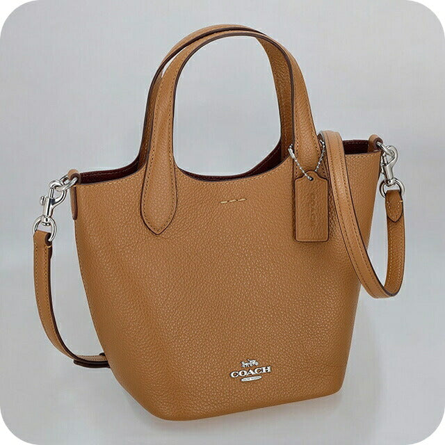 コーチ ハンドバッグ レディース ブランド COACH CR168 ライトブラウン CR168-SV-QD-1