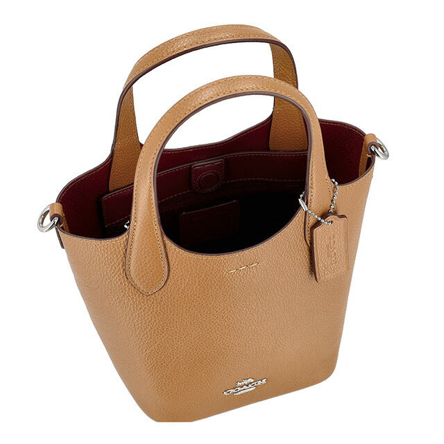コーチ ハンドバッグ レディース ブランド COACH CR168 ライトブラウン CR168-SV-QD-1