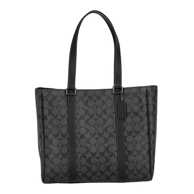 コーチ トートバッグ メンズ ブランド COACH CR385 チャコール/ブラック CR385-QBMI5-1