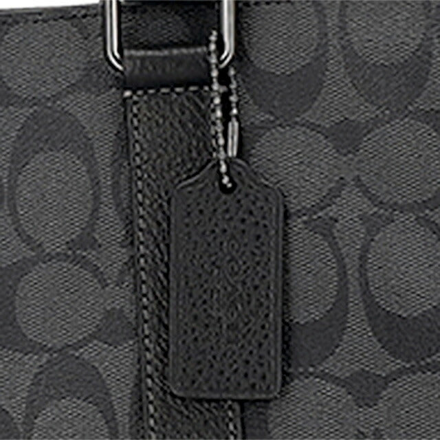 コーチ トートバッグ メンズ ブランド COACH CR385 チャコール/ブラック CR385-QBMI5-1