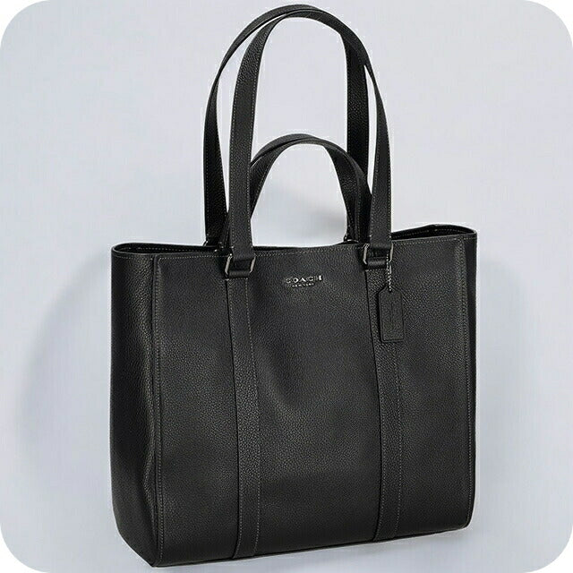 コーチ トートバッグ メンズ ブランド COACH レザー CR390 QB BK 1 ブラック CR390-QB-BK-1