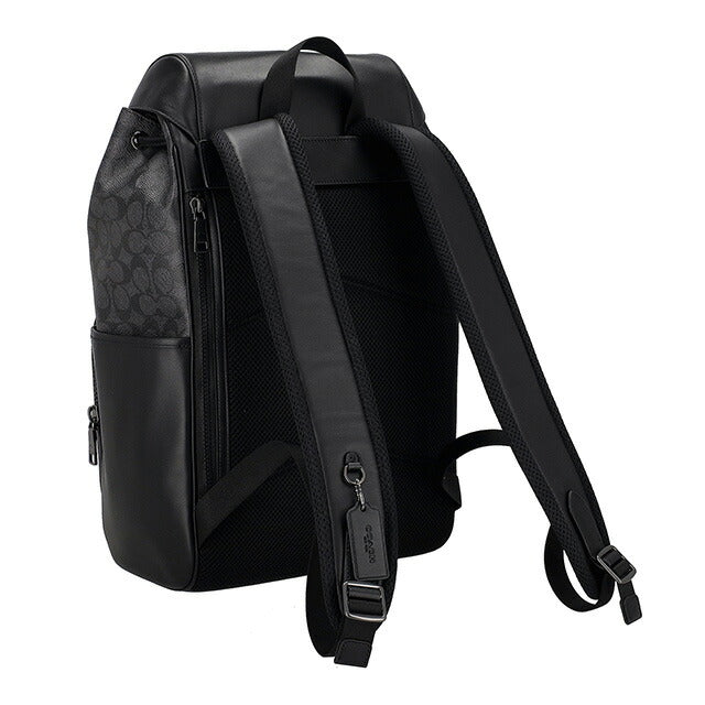 コーチ バックパック メンズ レディース ブランド COACH レザー CT707 ブラック CT707-QBMI5-1