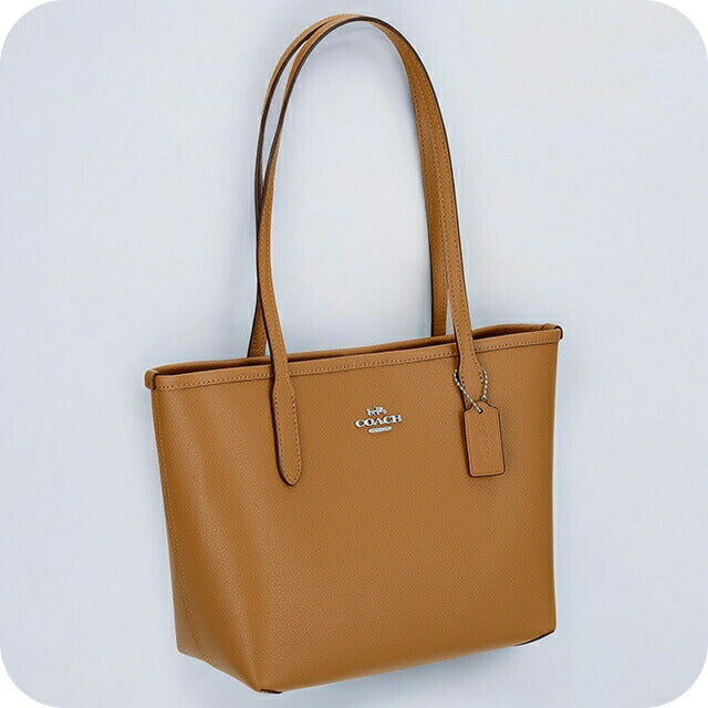 コーチ トートバッグ レディース ブランド COACH レザー CT859 SV QD 1 ブラウン CT859-SV-QD-1
