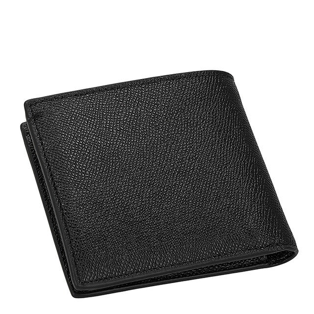 コーチ 二つ折り財布 メンズ ブランド COACH レザー CU371 QB/BK ブラック ウォレット 高級 おしゃれ プレゼント 実用的