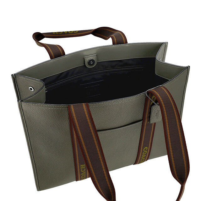 コーチ トートバッグ メンズ ブランド COACH CU996 オリーブドラブ CU996-QBRM3-1