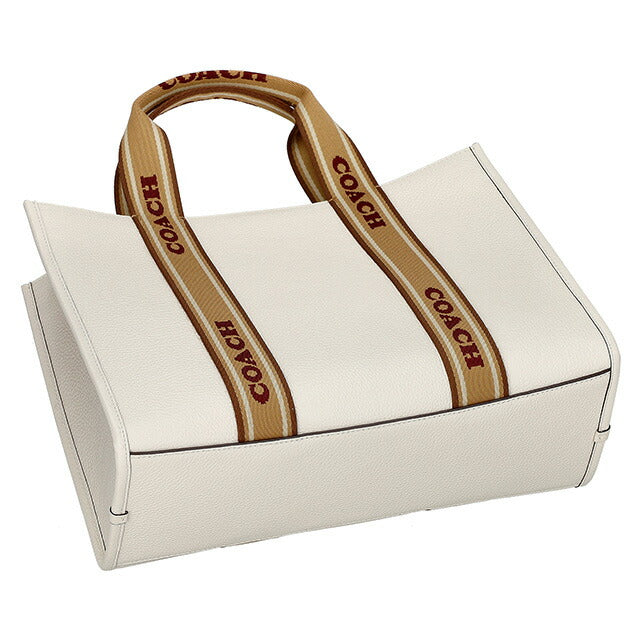コーチ ハンドバッグ レディース ブランド COACH レザー CU997 SVCAH 1 チョークマルチ ホワイト CU997-SVCAH-1