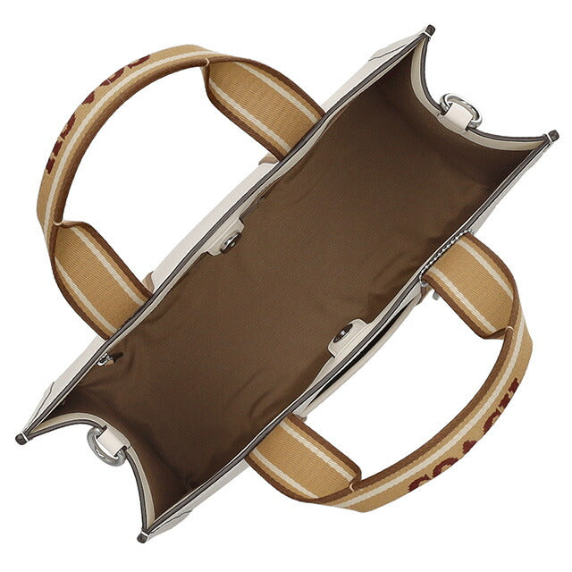 コーチ ハンドバッグ レディース ブランド COACH レザー CU997 SVCAH 1 チョークマルチ ホワイト CU997-SVCAH-1