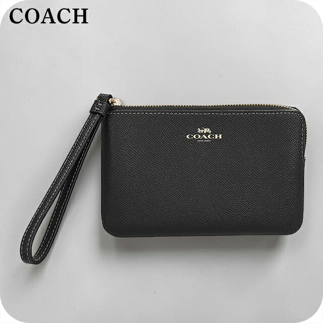 Coach Pouch Ladies Brand COACH Vietnam CV396 IMBLK Black