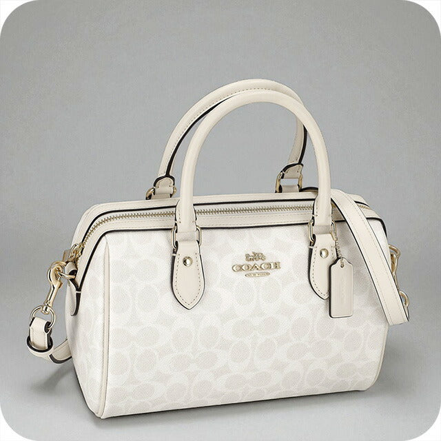 コーチ ハンドバッグ レディース ブランド COACH CV961 IMXU5 ホワイト CV961-IMXU5-1