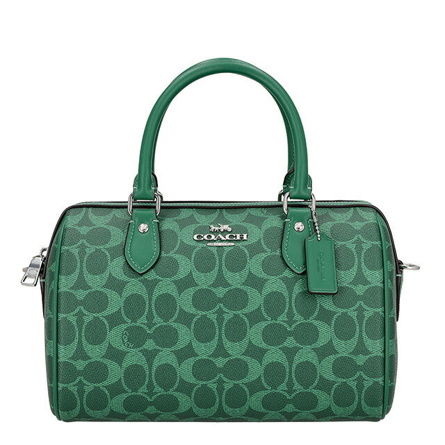 コーチ ハンドバッグ レディース ブランド COACH CV961 SVBH8 グリーン CV961-SVBH8-1