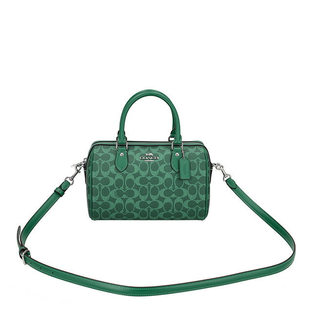 コーチ ハンドバッグ レディース ブランド COACH CV961 SVBH8 グリーン CV961-SVBH8-1