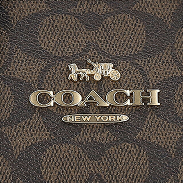 コーチ ハンドバッグ レディース ブランド COACH CV974 IMXAQ ウォルナット/ブラック CV974-IMXAQ-1