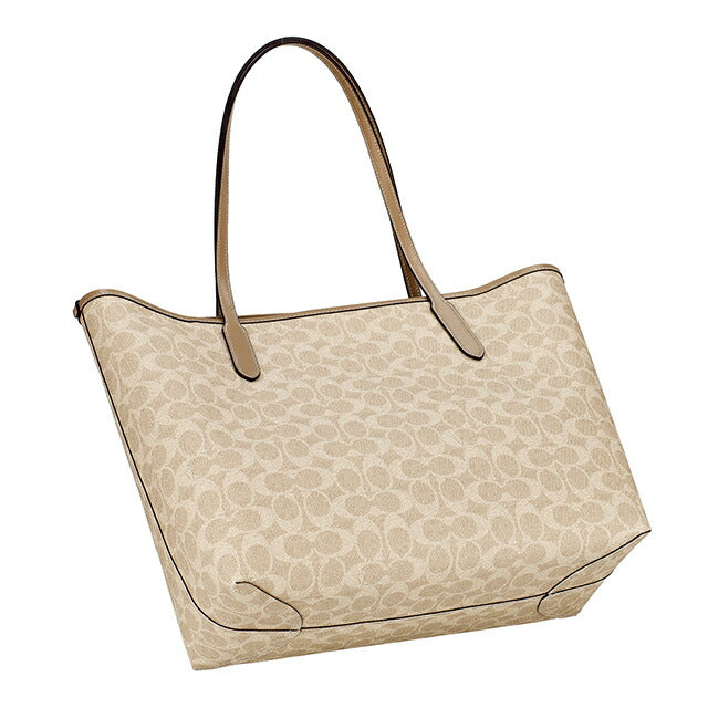 コーチ トートバッグ レディース ブランド COACH CV976 SVPWH サンド/トープ 軽量 手提げ 高級 おしゃれ プレゼント 女性 実用的 かわいい