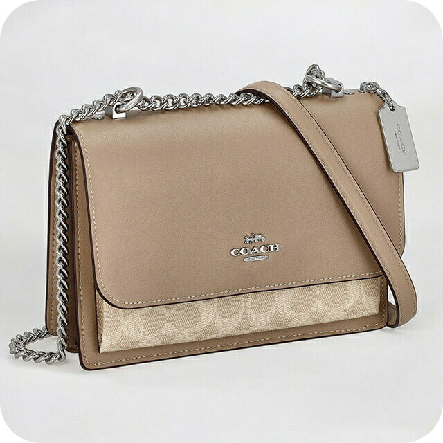 コーチ ショルダーバッグ レディース ブランド COACH CV978 ベージュ CV978-SVPWH-1