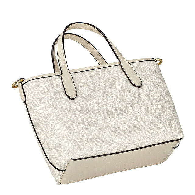コーチ トートバッグ レディース ブランド COACH India CW032 IMXU5 ホワイト系 軽量 手提げ 高級 おしゃれ プレゼント 女性 実用的 かわいい