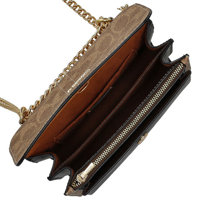 コーチ ショルダーバッグ レディース ブランド COACH シグネチャー CW206 IMQRX 1 ブラウン/ブラック CW206-IMQRX-1