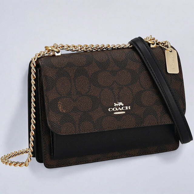 コーチ ショルダーバッグ レディース ブランド COACH シグネチャー CW206 IMXAQ 1 ダークブラウン CW206-IMXAQ-1