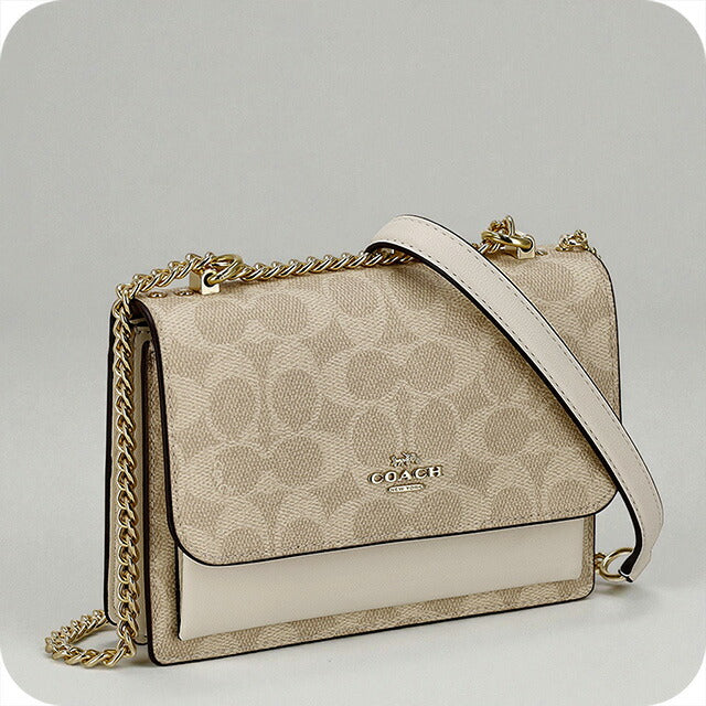 コーチ ショルダーバッグ レディース ブランド COACH CW206 IMXDM ライトベージュ/ホワイト 斜めがけ 高級 おしゃれ プレゼント 女性 実用的 かわいい コーチ ショルダーバッグ レディース ブランド COACH CW206 IMXDM