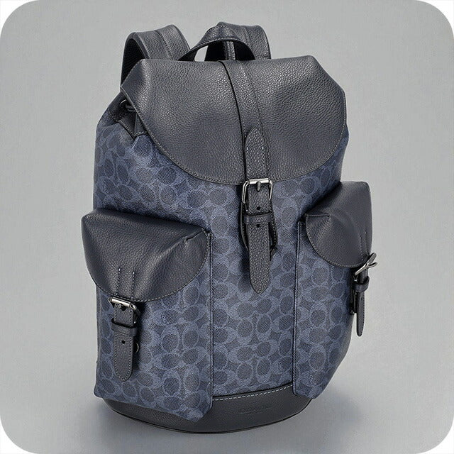 コーチ バックパック メンズ ブランド COACH CW211 ネイビー/ブラック CW211-QBN2V-1